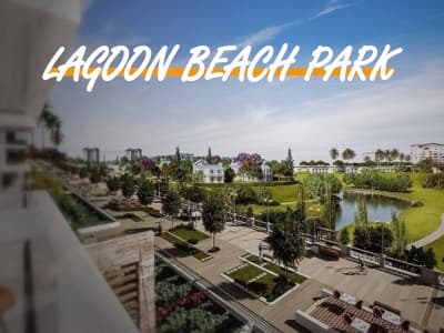 إطلالة من أحد الوحدات السكنية داخل كمبوند لاجون بيتش بارك