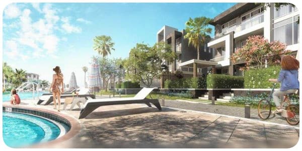 منتجع بيلا فينتو الجلالة كما يبدو في التصميم المعماري للواجهات