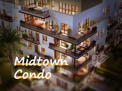 كمبوند ميد تاون كوندو بالعاصمة الإدارية