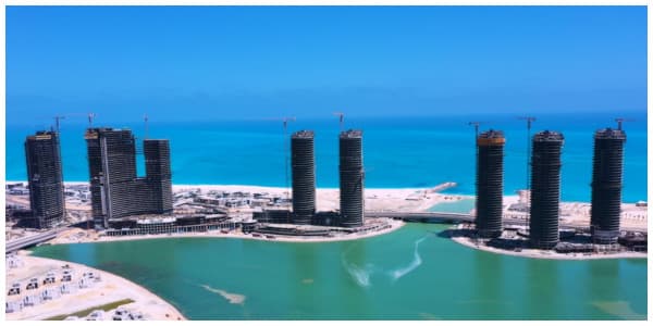 مجموعة من أبراج العلمين