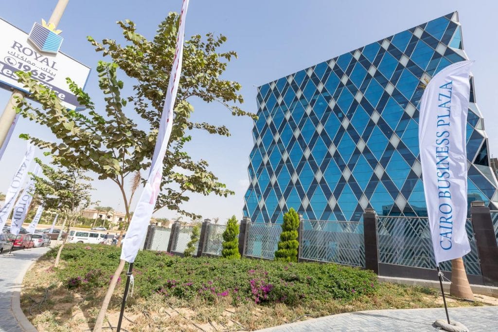 موقع كايرو بزنس بلازا العاصمة الإدارية
