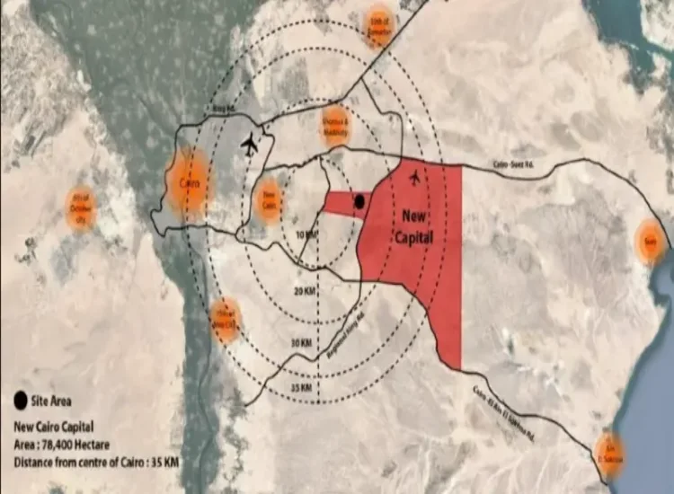 موقع كمبوند بالم هيلز العاصمة الادارية الجديدة