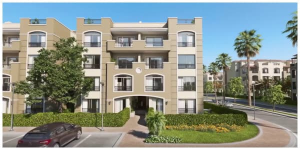 صورة خارجية لوحدات كمبوند ستون ريزيدنس.