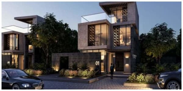 صورة حارجية لبناء في كمبوند ذا بروكس.