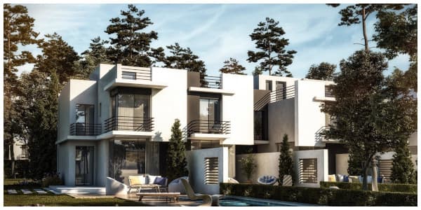 صورة أمامية لوحدات البوسكو المستقبل سيتي.