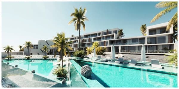 شاليهات داخل منتجع كارنيليا