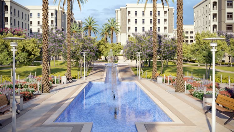 مرافق كمبوند كريستا بيلا هيلز التجمع الخامس