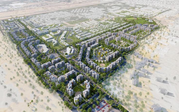 فيلات وشقق للبيع في كمبوند ايكو ويست Eco west بالسادس من أكتوبر