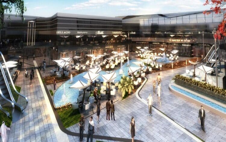 التصميم الداخلي لمول اليجانتري التجمع الخامس