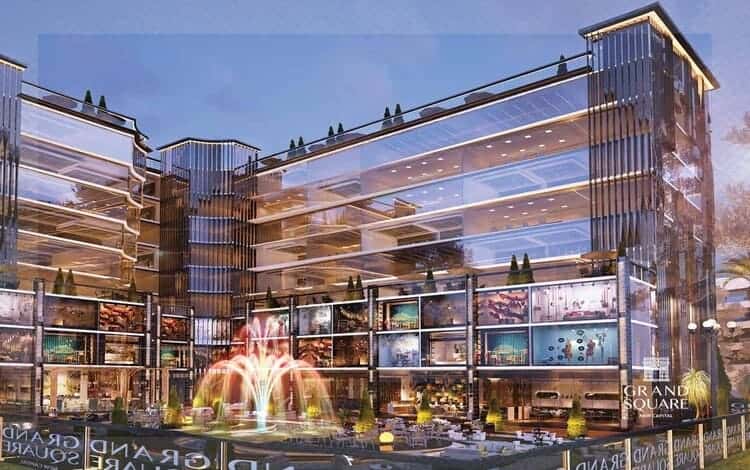 المرافق داخل مول جراند سكوير العاصمة الادارية