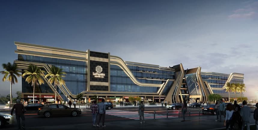 احجز وحدتك الآن بمول لافاييت Lafayette Mall العاصمة الادارية