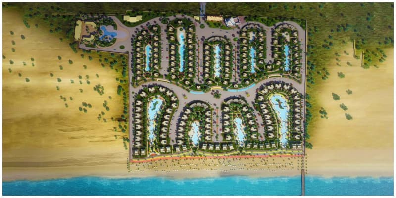 احجز شاليهك الآن في قرية لاسيرينا Lasirena الساحل الشمالي