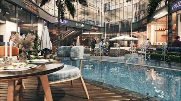 الشكل الداخلي لمول ماسترو تاور