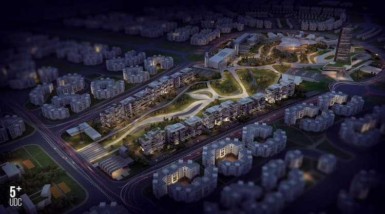 مخطط كمبوند ميد تاون فيلا