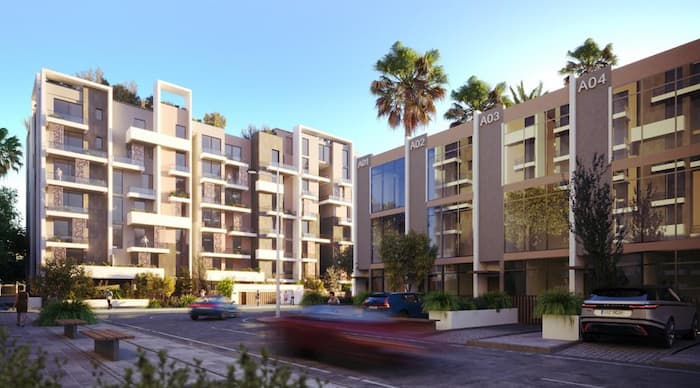 من داخل مجمع مونتي نابوليوني السكني