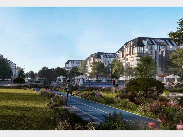 تراك لممارسة رياضة الجري بكمبوند روزس العاصمة الإدارية