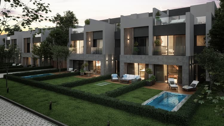 وحدات داخل كمبوند رير صبور