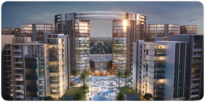 أبراج ساويرس Sawiris Towers بمدينة الشيخ زايد من شركة أورا