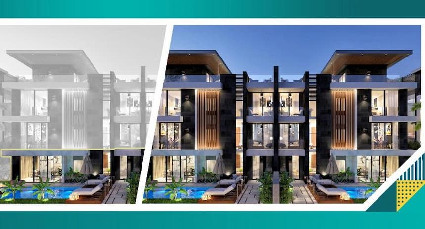 احجز وحدتك الأن بكمبوند ذا يارد The Yard Compound الشيخ زايد