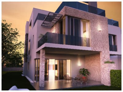 فيلا في كمبوند الهضبة