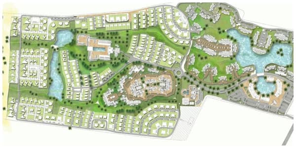 المخطط العمراني لقرية هايد بارك الساحل الشمالي