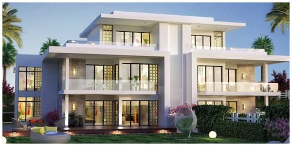 مبنى أبيض داخل قرية كوست 82 هايد بارك