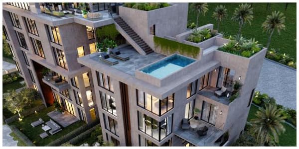 شقق في او ويست اوراسكوم