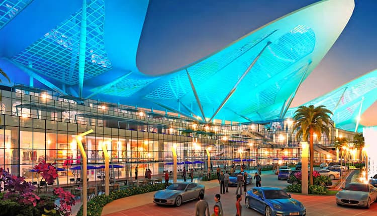 التصميم الداخلي لمول فيفث سكوير التجمع الخامس