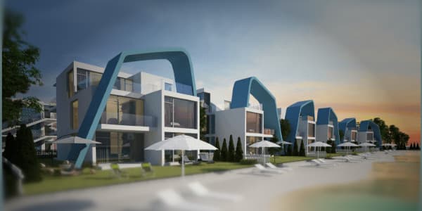 شاليهات بمنتجع فوكا باي