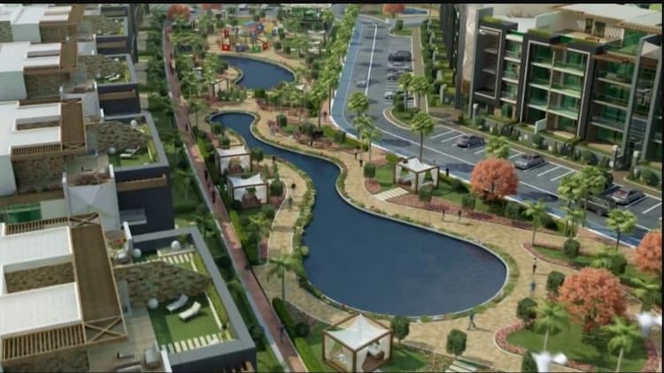 اطلالة من داخل احدى وحدات كمبوند ميدتاون القاهرة الجديدة