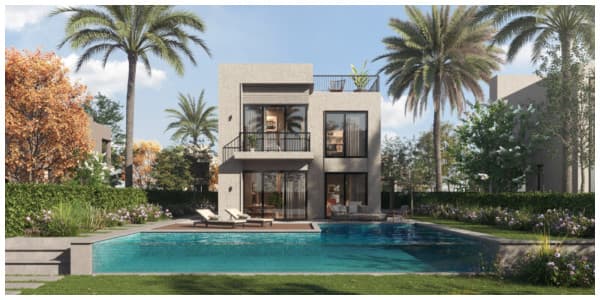 فيلا في كومباوند او ويست