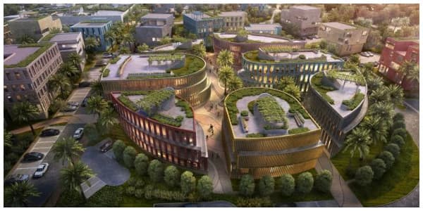 كمبوند او ويست من أعلى