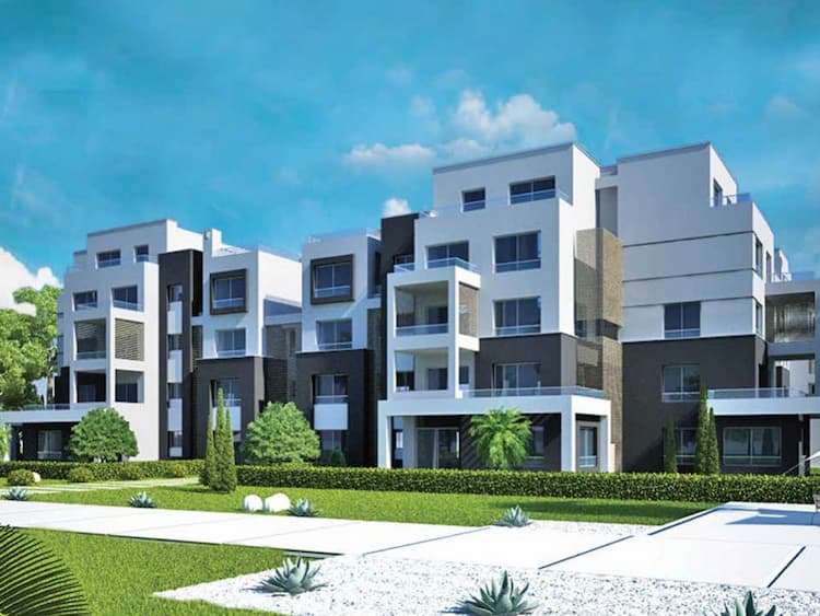 التصميم الخارجي لكمبوند بالم باركس 6 أكتوبر