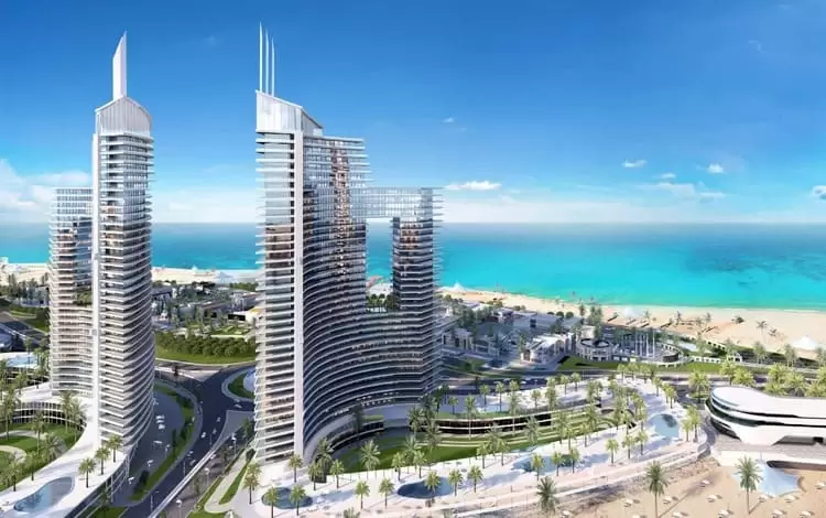 صورة لأبراج ذا جيت بالساحل الشمالي.