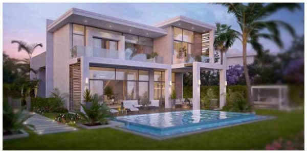 أحد شاليهات قرية ذا جروف السخنة