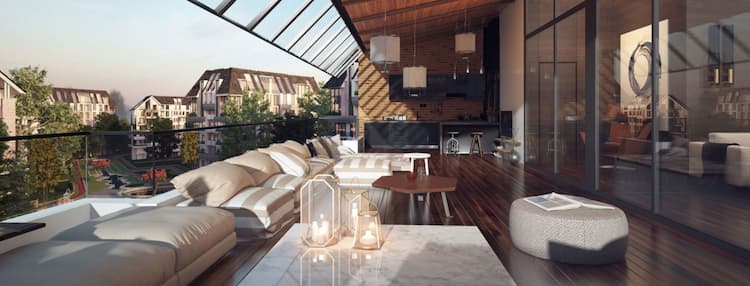 من داخل وحدات كمبوند ذا لوفت بالعاصمة الإدارية