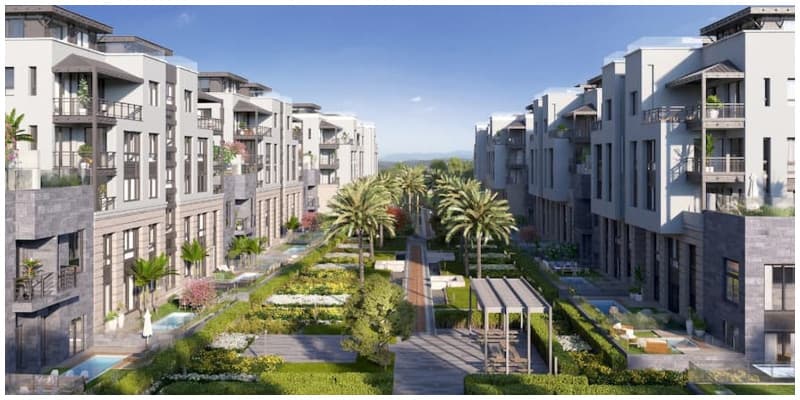 احجز وحدتك بكمبوند تريو جاردنز Trio Gardens بالقاهرة الجديدة