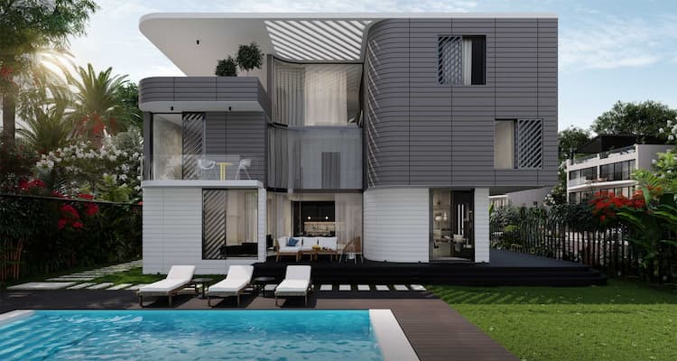 تصميم الوحدات في كمبوند كيندا القاهرة الجديدة