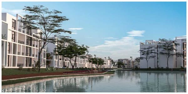 مباني داخل قرية زهرة الساحل