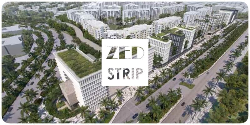 احجز وحدتك التجارية في مول زيد ستريب Zed Strip بالشيخ زايد