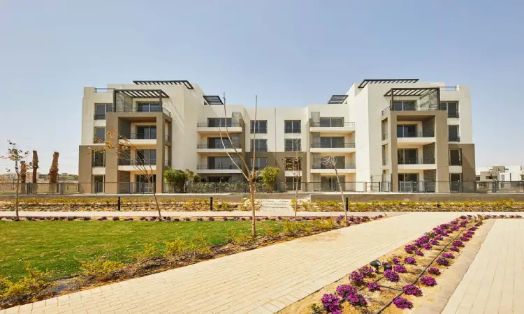 صورة من إنشاءات كمبوند بالم هيلز القطامية