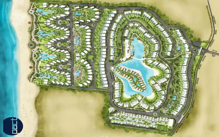 قرية white bay الساحل الشمالي تصميم وماستر بلان قرية وايت باى الساحل الشمالى