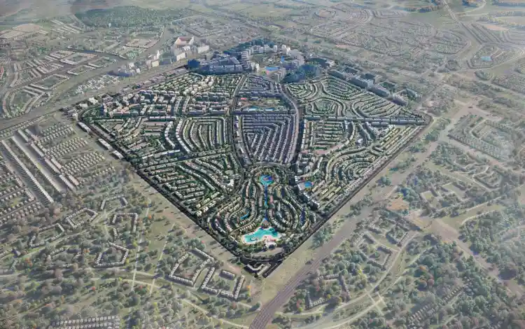 كمبوند sarai تصميم كمبوند sarai القاهرة الجديدة
