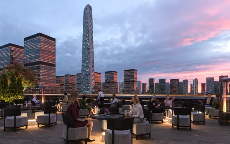 مرافق مشروع Sixty Iconic Tower