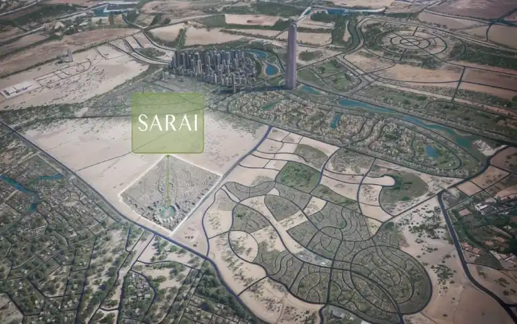 كمبوند sarai new cairo خريطة كمبوند سراي القاهرة الجديدة