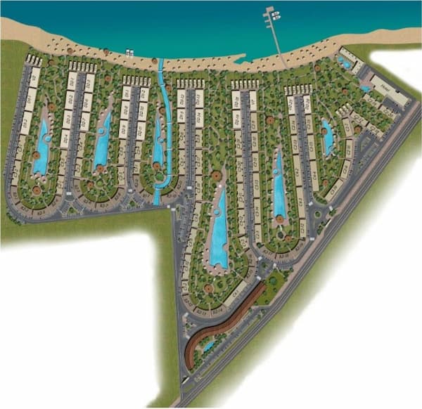 تصميم قرية مورانو العين السخنة