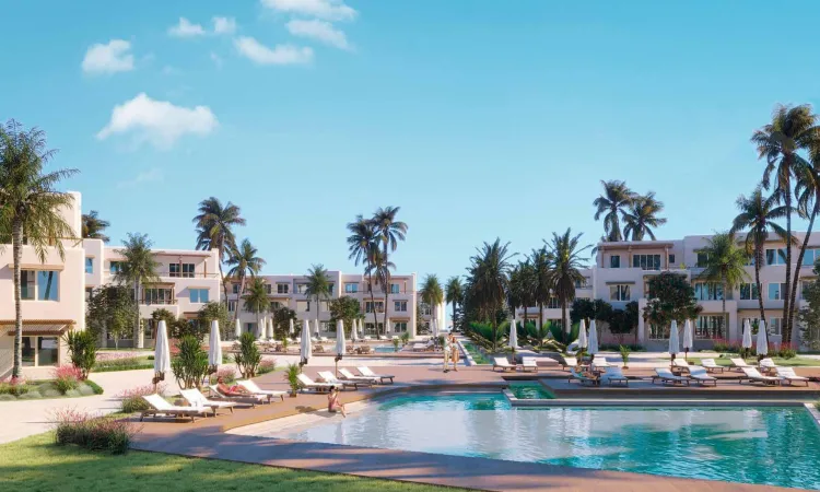 صورة لحمام السباحة في هاسيندا ويست الساحل الشمالي