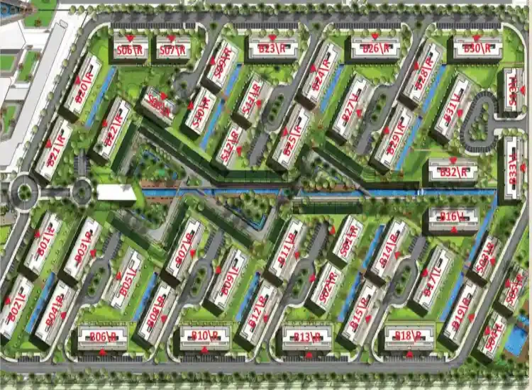 مشروع كيت ريزيدنس الشيخ زايد كمبوند كيت ريزيدنس