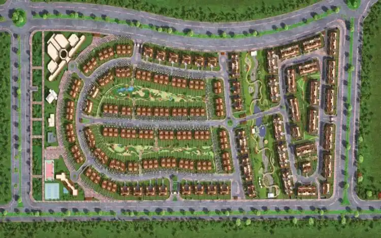 تصميم كمبوند جرين سكوير صبور المستقبل سيتي