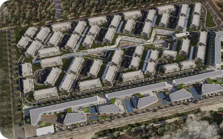 كيت ريزيدنس زايد الجديدة ماستر بلان كمبوند Kite Residence زايد الجديدة
